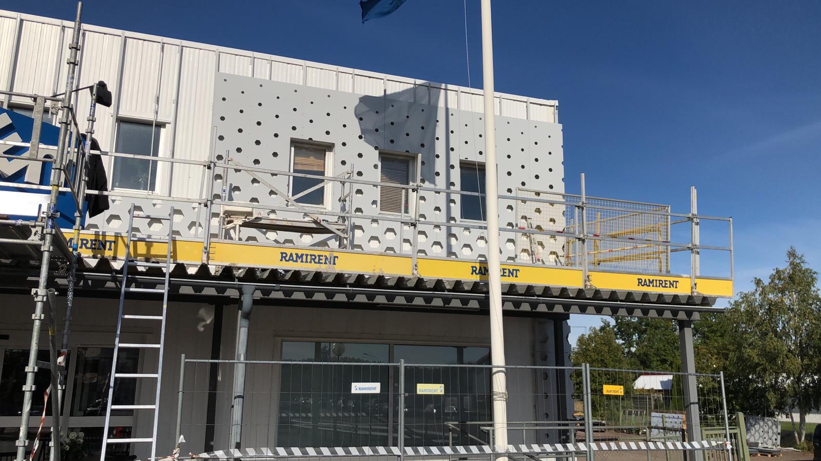 Фасад EM в Швеции