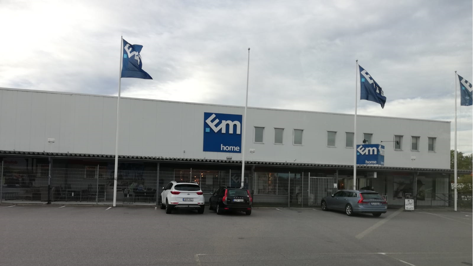 Фасад EM в Швеции