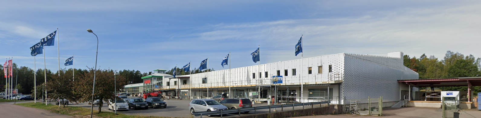 Фасад EM в Швеции