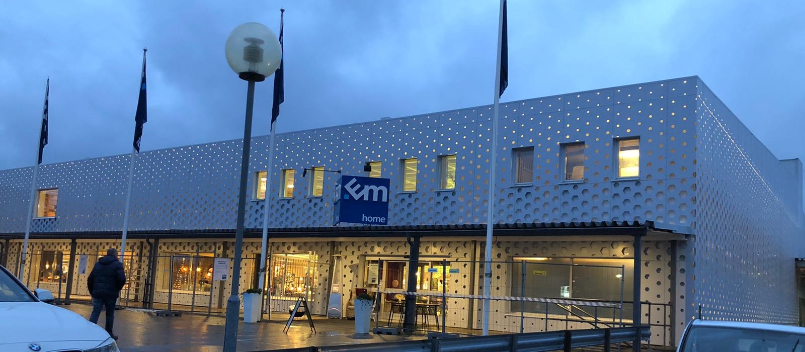 Фасад EM в Швеции