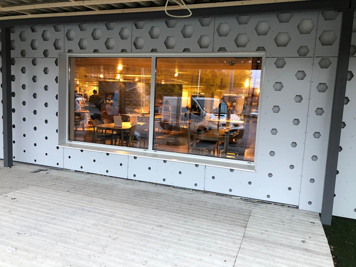 Фасад EM в Швеции