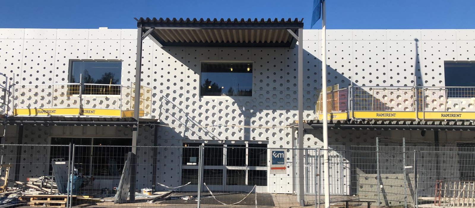 Фасад EM в Швеции