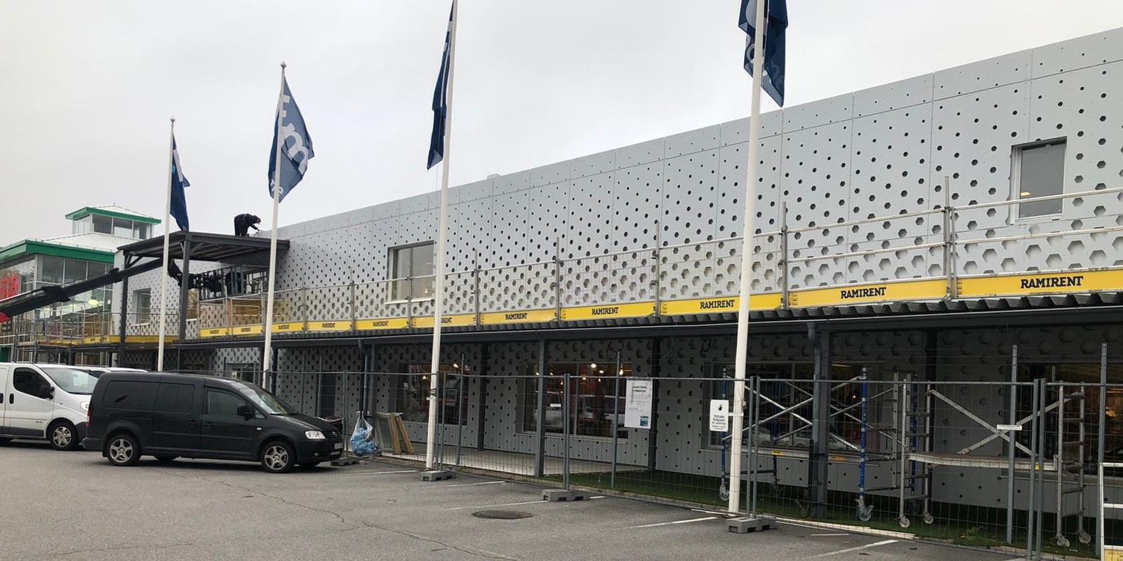 Фасад EM в Швеции