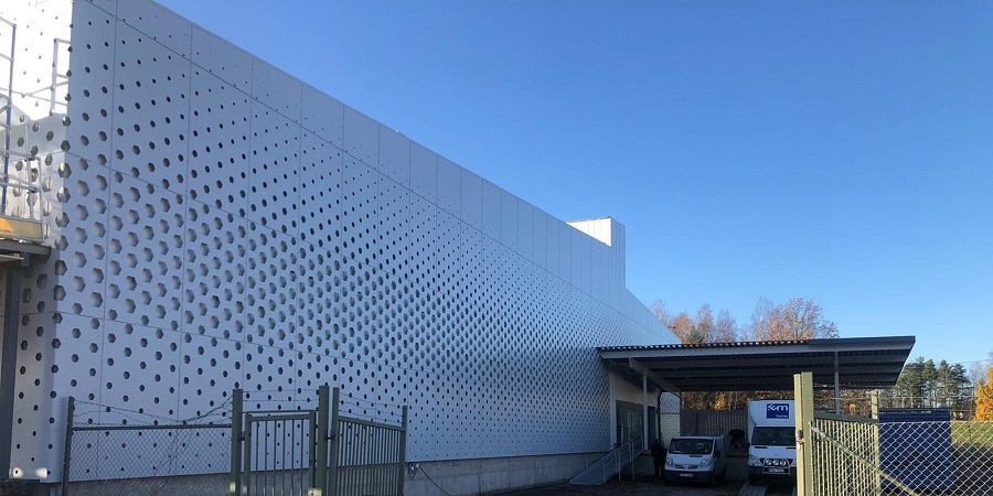 Фасад EM в Швеции