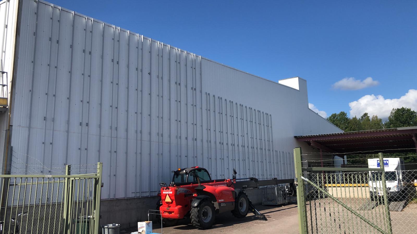 Фасад EM в Швеции