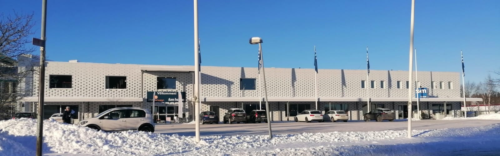 Фасад EM в Швеции